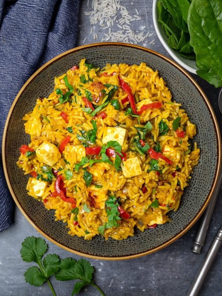 Paneer Tikka Biryani